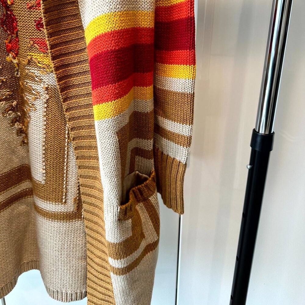 Pendleton - Harding Open Cardigan - Sandshell Mul… - image 7